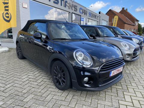 Een nette Mini Cabrio met tal van mooie opties, waaronder automatische versnellingsbak, navigatie, bluetooth, parksensoren, zetelverwarming, en nog velel andere mooie opties…